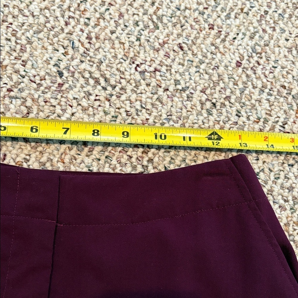 Chadwicks Deep Purple Plum Pencil Skirt. Size 4 Petite - Picture 8 of 11